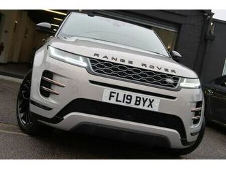 2019 land rover range rover evoque