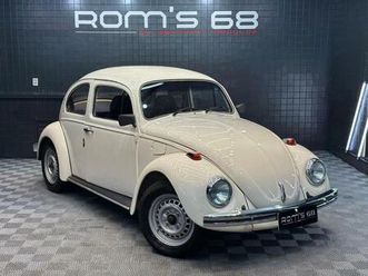 volkswagen fusca 1.3 8v gasolina 2p manual