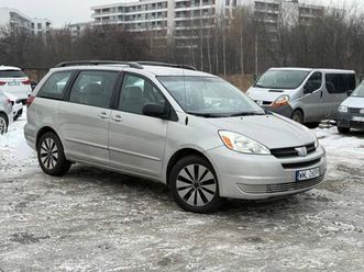 toyota sienna 3.3 benzyna+lpg automat 2005 rok 7 osobowa kraków prądnik bialy • olx.pl