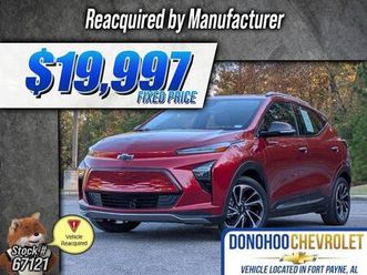used 2022 chevrolet bolt euv premier
