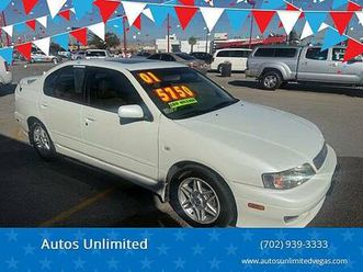 2001 infiniti g20 base 4dr sedan