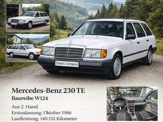 mercedes benz 230 te aus 2. hand w124