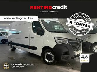 renault master furgon t l3h2 3500 bl dci 100 kw(135cv)