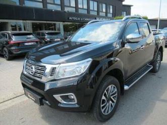 ② nissan navara np300 double cab 5pl 4x4 autom.-cuir-navi-a/c — camionnettes & utilitaires — 2ememain