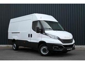 ② iveco daily 35-140 hi-matic/ automaat, cam, led, cruise, btw — camionnettes & utilitaires — 2ememain