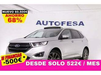 ford edge 2.0 tdci st line awd auto 210cv 5p # iva deducible, techo elec panoramico