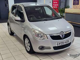 2009 vauxhall agila 1.2 16v design 5dr hatchback petrol manual