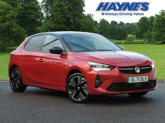 2021 vauxhall corsa 100kw sri nav premium 50kwh 5dr auto [7.4kwch] hatchback electric automatic