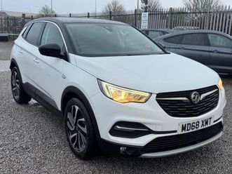 2019 vauxhall grandland x 1.2 turbo elite nav euro 6 (start/stop) 5dr hatchback petrol manual