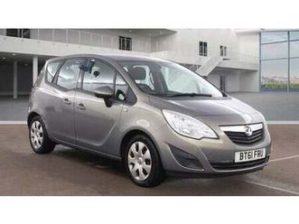 2012 vauxhall meriva 1.4 16v exclusiv euro 5 5dr mpv petrol manual