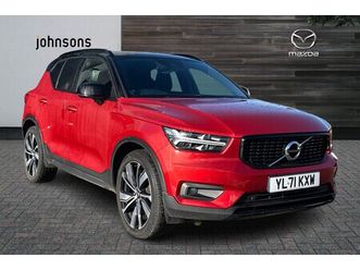 volvo xc40 recharge 1.5 t5 recharge phev r design pro 5dr auto