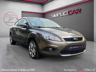 ford focus coupe cabriolet c 2.0 - 145 titanium, sièges chauffants, intérieure cuire, garantie 12 mois.
