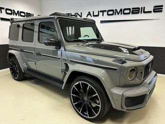 mercedes-benz g 63 amg brabus widestar 800 leather light blue