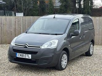 2018 citroen berlingo 1.6 bluehdi 850 enterprise panel van 5dr diesel manual l1 (112 g/km, 100 bh...