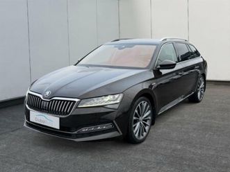 škoda superb, l&k 2.0tsi 140kw tažný asist, kombi,