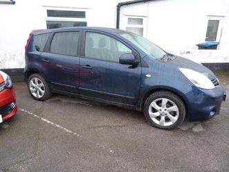 2009 nissan note 1.6 tekna 5dr auto mpv petrol automatic