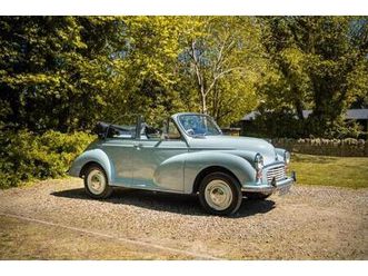 stunning 1963 morris minor convertible. genuine factory m/at5. classic car