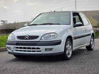 citroën saxo 1.6 vts, 118cv