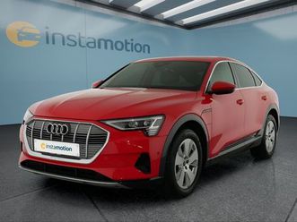 audi e-tron sportback 55 s line matrix 300 kw
