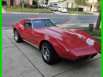 1973 chevrolet corvette w/ t-tops 27,000 original miles numbers matching