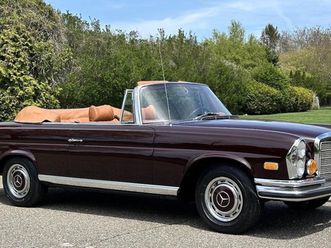 1971 mercedes-benz 280se cabriolet