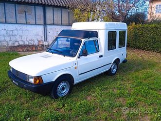 fiat 127 1050 fiorino autovettura 6 posti asi