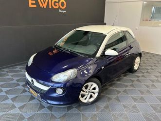 opel adam 1.4l twinport 100ch slam historique complet ciel de toit étoilé d'origine clim auto