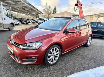 volkswagen golf vii 1.4 tsi act bluemotion - 150ch carat - 196900 kilomètres