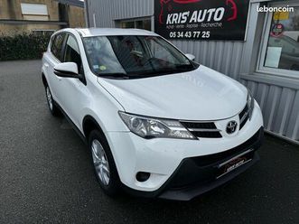 toyota rav4 2wd 2.0 d4d 124 cv lecap 1ère main