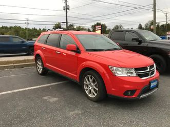 2018 dodge journey gt - blood orange - loaded