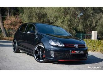 volkswagen golf 6 gti 2.0l 235cv - edition 35 - 1ere main - suspensions pilotee - sieges - dynaudio