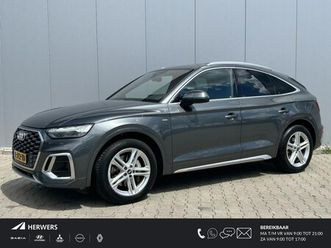 audi q5 sportback - 50 tfsi e s edition phev / schuif & kanteldak /virtual cockpit / navigatie / climate contr