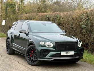 bentley bentayga v8 s with rear entertainment
