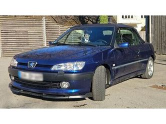 peugeot 306 cabrio 1.6 (98hp), neu tüv bis 11/2027