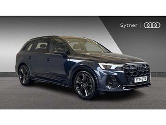 audi q7 suv black edition tdi quattro tiptronic