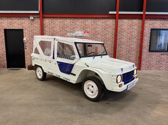 citroën méhari – 1981 blanche & bleue – collection