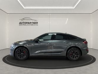 q8 sportback 50 e-tron black edition quattro