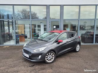 ford fiesta 1.0 ecoboost 100 ch s&s bva6 titanium