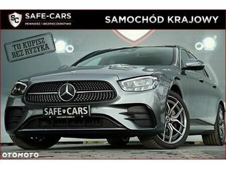 mercedes-benz klasa e 220 d 4-matic amg