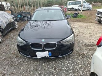bmw serie 1 116 motore ko no sinistrata
