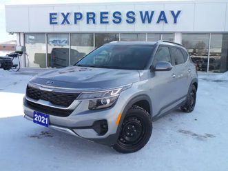 2021 kia seltos ex, awd, leather, moonroof, heated seats and whe