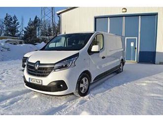 renault trafic skåpbil 3.0t 2.0 dci edc värmare + drag + kamera 170hk