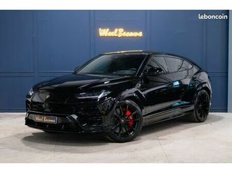 lamborghini urus 4.0 v8 bi-turbo de 650cv - pas de malus immat france - b&o - carbone - toit ouvrant - sièges ventilés - suivie complet