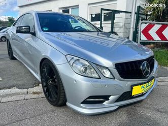 mercedes-benz classe e500 coupé 408ch amg line - h&k - sièges chauffant/ventilés - caméra - clim - 120000km