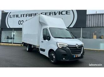 29 990 ht / renault master 165cv caisse 20m3 hayon / roue jumelée