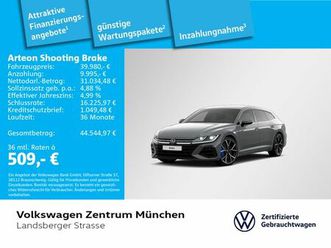 volkswagen arteon shooting brake r 2.0 tsi 4motion ahk acc