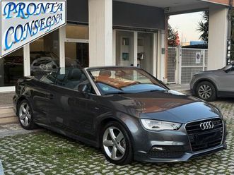 audi a3 1.4 cabriolet ultra s line tagliandi ufficiali, pari al nuovo