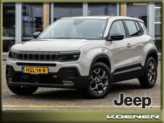 jeep avenger - 1.2 e-hybrid automaat longitude all season banden