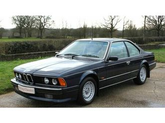 1989 bmw e24 635 csi highline 4 speed switchable automatic a vendre