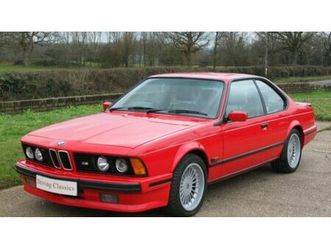 1989 bmw e24 m635csi coupe a vendre
